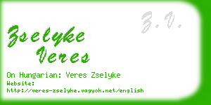 zselyke veres business card